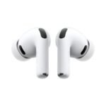 Apple AirPods Pro 3 Wireless Earbuds, Active Noise Cancellation, Live Translation, Heart Rate Sensing,Hearing Aid Feature,Bluetooth Headphones,Spatial Audio, High-Fidelity Sound, USB-C Charging, White Visit the Apple Store