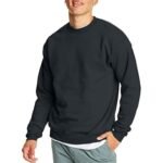 Hanes Men's Sweatshirt, EcoSmart Fleece Crewneck Sweatshirt, Big & Tall Available, 1 or 2-Pack - Image 3