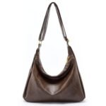 celestina Hobo Bags for Women, Ultra Soft Foldable Vegan Leather Shoulder Handbag, Stylish Slouchy Tote Purses