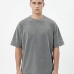 JMIERR 2 Pack Oversized T Shirts for Men Women Vintage Wash 100% Cotton Crewneck Heavyweight Tee Tops