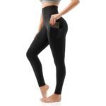SINOPHANT High Waisted Leggings with Pockets Women, Full Length Capri Buttery Soft Stretchy Yoga Pants