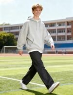 Plaid&Plain Men's Hip Hop Baggy Jeans Casual Wide Leg Y2k Skateboard Vintage Denim Pants Streetwear - Image 7