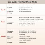 ykooe Holster Compatible with iPhone Pro Max (16 15 14 13 12 11) Galaxy Plus/FE (S25 S24 S23 S22 S21), Nylon Cell Phone Belt Holder Case with Clip and Leather Card Pouch for Men, Black -L - Image 4