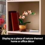 LEGO Botanicals Mini Orchid Building Set - Artificial, Fake Orchid for Home Decor, Adults Ages 18+ - Gift for Birthdays - Indoor Plant Decorations for Table, Desk, Office - 10343 - Image 2