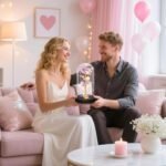 Childom Valentines Day Rose Gifts for Her,Birthday Gifts for Women Mom Mothers Day,Flowers for Delivery Prime,Colorful Light Up Rose in A Glass Dome,Anniversary Valentines Roses Gift for Wife Daughter - Image 2