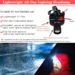 Car Roadside Emergency Kit, with Jumper Cables Automotive Kit,Car Safety Roadside Assistance Kit Headlamp,Tow Straps, Safety Hammers, Rainwear, Gloves.Black Visit the LIANXIN Store - Image 5