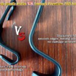 Amooca Car Seat Headrest Hook 4 Pack Hanger Storage Organizer Universal for Handbag Purse Coat fit Universal Vehicle Car Black S Type