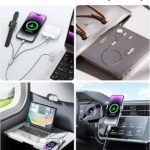 Temdan for Travel Essentials,3 in 2 USB C Cable for Apple Watch Charger/iPhone 17 Charger/Lightning,Multi Charging Cable Cord,Vacation Camping Essentials,Portable Designed for iWatch &iPhone 16-12-4FT