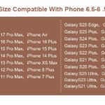 Phone Holster with Belt Clip for iPhone 17/16/15/14/13/12 Pro Max & Plus, Galaxy S25/S24/S23/S22 Ultra & Plus, Premium Leather Pouch with Card Holder, Magnetic Closure, Rugged Outdoor Case - L Brown