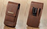 Phone Holster with Belt Clip for iPhone 17/16/15/14/13/12 Pro Max & Plus, Galaxy S25/S24/S23/S22 Ultra & Plus, Premium Leather Pouch with Card Holder, Magnetic Closure, Rugged Outdoor Case - L Brown - Image 7