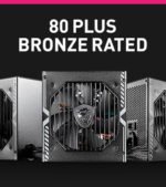 MSI MAG A1250GL PCIE5, Fully Modular Compact Gaming 1250W Power Supply, 80+ Gold, ATX 3.1 & PCIe 5.1 Ready, Native Dual-Color 12V-2x6 Cable, 10 Year Warranty - Image 3