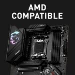 MSI MAG A1250GL PCIE5, Fully Modular Compact Gaming 1250W Power Supply, 80+ Gold, ATX 3.1 & PCIe 5.1 Ready, Native Dual-Color 12V-2x6 Cable, 10 Year Warranty