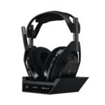 Logitech G Astro A50 X Multi-Platform Wireless Gaming Headset + Base Station for PS5/Xbox/PC: PLAYSYNC Video & Audio Switcher, HDMI 2.1 4K 120Hz VRR, <24bit/48kHz, 24hr Battery, 2.4GHz & BT - Black