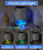 Dehumidifier, 35 OZ Small Dehumidifiers for Bedroom for Home, Quiet with Auto Shut Off, Dehumidifiers for Bedroom (280 sq. ft), Bathroom, RV, Closet, White - Image 2