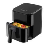 NEWBULIG Air Fryer, Compact Digital 3 Qt Airfryer with Nonstick Plate & Dishwasher Safe Basket, Quick Easy Meals, Features Auto Shutoff and Simple Touchscreen, Ideal for Small Spaces