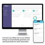 Fingerprint Smart Door Lock with Handle & Keypad – No More Lost Keys, Keyless Entry & Remote Access for Home, Kids, Airbnb & Rental Property, DIY Install, Alexa & Google Compatible - Image 2