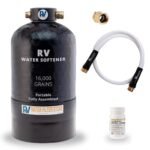 Essential RV Water Softener Portable 16,000 Grain w Custom Hose, Long Lasting for RVers Vanlife, 3/4" Fittings, Softens Hard Water When Traveling or Mobile Spot Reducing Car Washing - Image 3