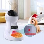 Dogs and Cats Feeder, Smart Automatic Pet Feeder Food Bowl Tank 6L Auto Pet Dry Food Dispenser 1~39 Portions Meal for Small and Large Pets (Black) - Image 4