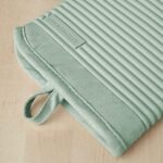 KITCHENAID Ribbed Soft Silicone Oven Mitt 2-Pack Set, 7.5"x13", Pistachio - Image 7