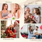 AROIC Car Air Freshener for Women, 6 Pack Air Freshener Diffuser, Hanging Air Fragrance Essential Oil Diffuser, Car Scents Accessories Cute Car Interior Decor, Romantic Valentines Day Gift for Her - Image 5