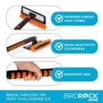 ‎Snow MOOver 39" Extendable Snow Brush with Squeegee & Ice Scraper | Foam Grip | Auto Snow Brush | Auto Ice Scraper | Car Truck SUV - Image 4