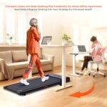 Walking Pad Treadmill with Handle Bar, 2026 Upgrade Portable Under Desk Treadmill for Home Small with Handles, 3.0HP Walking Pad for Home, 0.6-7.6MPH, 350LBS - Image 5
