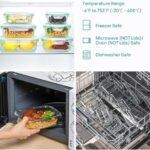 Vtopmart 8 Pack Glass Food Storage Containers with Airtight Lids, Glass Meal Prep Containers, Lunch Office Meal for Microwave, Oven, Freezer and Dishwasher, BPA Free